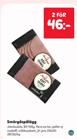 MatArket Smörgåspålägg erbjuda