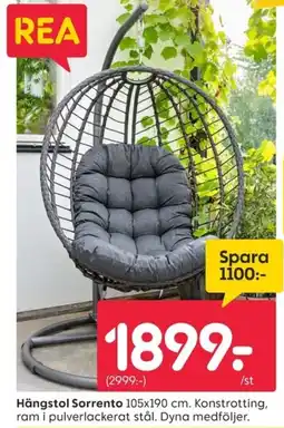 Rusta Hängstol Sorrento erbjuda