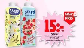 ICA Maxi Arla Yoggi 1kg erbjuda