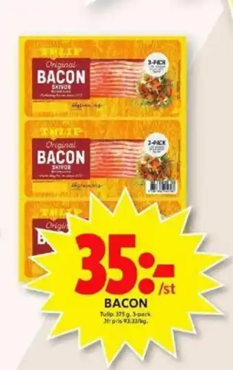 Tulip Bacon 375g 3-pack
