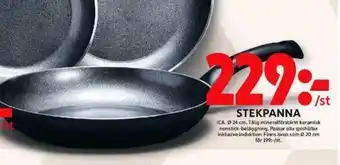 ICA Maxi ICA Stekpanna Ø 24 cm erbjuda
