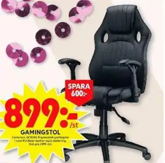 ICA Maxi Centurion Gamingstol GCR240 erbjuda