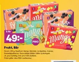 City Gross Frukt, Bär, Pris i appen erbjuda