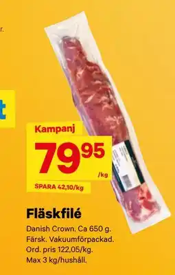 City Gross Fläskfilé erbjuda
