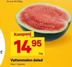 City Gross Vattenmelon delad erbjuda