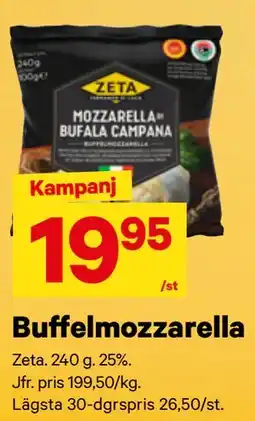 City Gross Buffelmozzarella erbjuda
