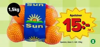 Spanien Apelsiner 1,5kg