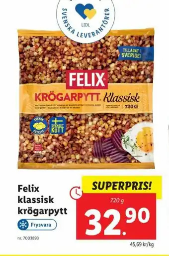 Felix klassisk krögarpytt 720g