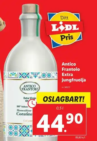 Antico Frantoio Extra jungfruolja 0,5l