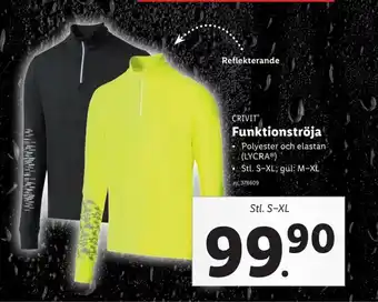 Sony Crivit Funktionströja Stl. S-XL erbjuda