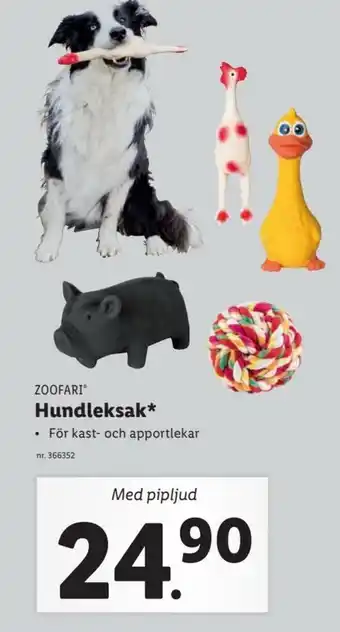Zoofari Hundleksak
