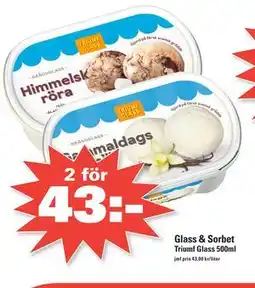 Nära dej Glass & Sorbet erbjuda
