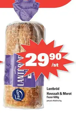 Nära dej Lantbröd Havssalt & Morot erbjuda