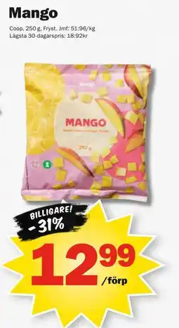 Pekås Mango erbjuda