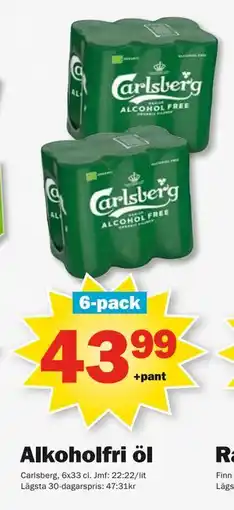 Pekås Alkoholfri öl erbjuda