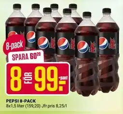 ÖoB PEPSI 8-PACK erbjuda