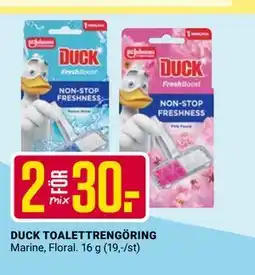 ÖoB DUCK TOALETTRENGÖRING erbjuda