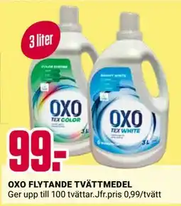ÖoB OXO FLYTANDE TVÄTTMEDEL erbjuda