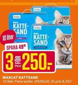 ÖoB MAXCAT KATTSAND erbjuda