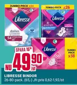 ÖoB LIBRESSE BINDOR erbjuda