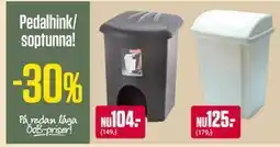 ÖoB Pedalhink/ soptunna! erbjuda