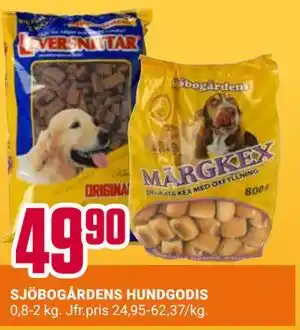 ÖoB SJÖBOGÅRDENS HUNDGODIS erbjuda
