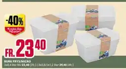 ÖoB BURK FRYS/MICRO erbjuda