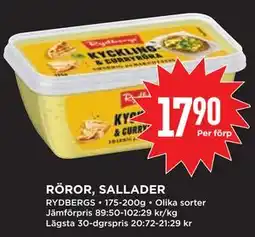 Willys RÖROR, SALLADER erbjuda