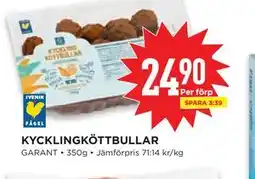 Willys KYCKLINGKÖTTBULLAR erbjuda