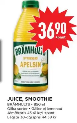 Willys JUICE, SMOOTHIE erbjuda