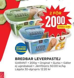 Willys Hemma BREDBAR LEVERPASTEJ erbjuda