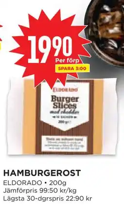 Willys Hemma HAMBURGEROST erbjuda
