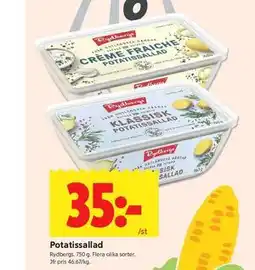 ICA Kvantum Potatissallad erbjuda