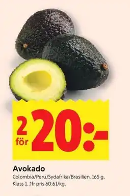 ICA Kvantum Avokado erbjuda