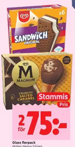 ICA Kvantum Glass flerpack, Medlemspris erbjuda