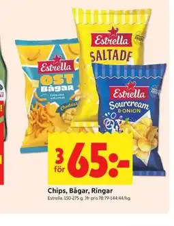 ICA Kvantum Chips, Bågar, Ringar erbjuda