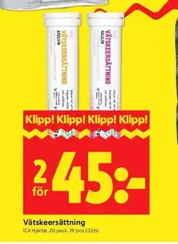 ICA Kvantum Vätskeersättning erbjuda