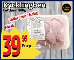 Supergrossen Kycklingben erbjuda