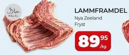 Matrix Butikerna Lammframdel nya zeeland fryst erbjuda