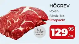 Matrix Butikerna Högrev polen färsk i bit erbjuda