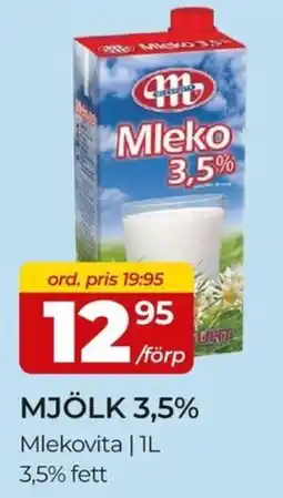 Matrix Butikerna Mjölk 3,5% mlekovita erbjuda