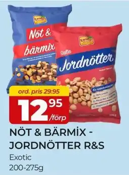 Matrix Butikerna Nöt & bärmi̇x - jordnötter r&s exotic erbjuda