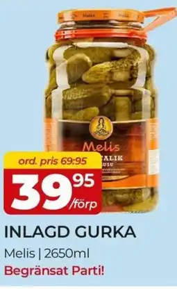 Matrix Butikerna Inlagd gurka melis erbjuda