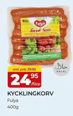 Matrix Butikerna Kycklingkorv fulya erbjuda