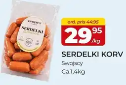 Matrix Butikerna Serdelki korv swojscy erbjuda