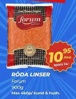 Matrix Butikerna Röda linser forum erbjuda