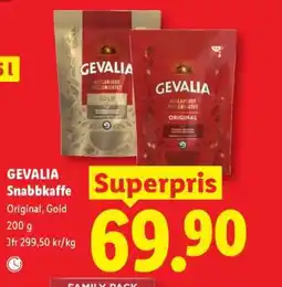 Lidl GEVALIA SNABBKAFFE erbjuda