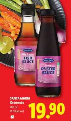 Lidl SANTA MARIA Ostronsås erbjuda