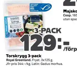 Stora Coop Torskygg 3-pack erbjuda