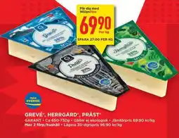 Willys Grevé, Herrgård, Präst erbjuda